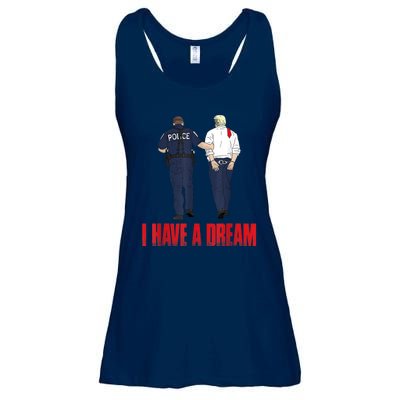 I Have A Dream Police Arrest Trump Ladies Essential Flowy Tank