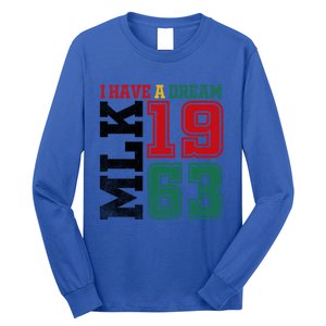 I Have A Dream Black History Month Martin Luther King Day Gift Long Sleeve Shirt