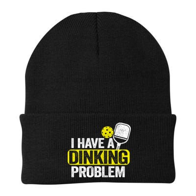 I Have A Dinking Problem Pickle Ball Jokes Funny Pickleball Cool Gift Beanie