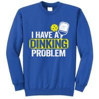 I Have A Dinking Problem Pickle Ball Jokes Funny Pickleball Cool Gift Sweatshirt