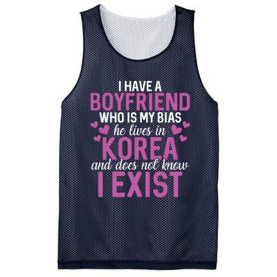 I Have A Boyfriend Who Is My Bias He Lives In Korea Exist Mesh Reversible Basketball Jersey Tank