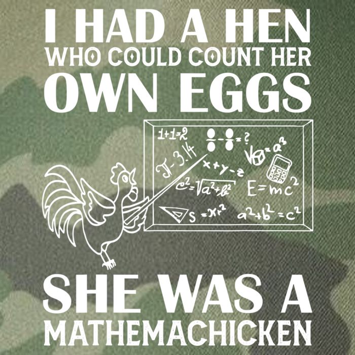 I Had A Hen Who Could Count Her Own Eggs Funny Chicken Lover Legacy Tie Dye Trucker Hat