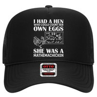 I Had A Hen Who Could Count Her Own Eggs Funny Chicken Lover Hat