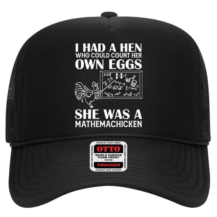 I Had A Hen Who Could Count Her Own Eggs Funny Chicken Lover Hat