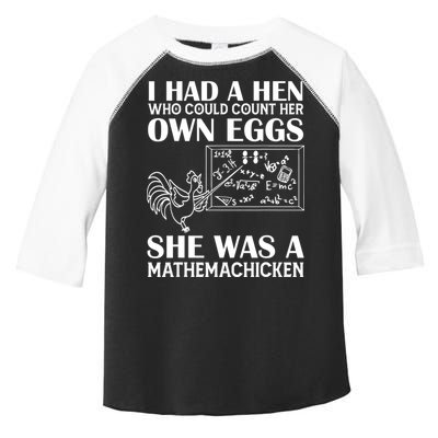 I Had A Hen Who Could Count Her Own Eggs Funny Chicken Lover Toddler Fine Jersey T-Shirt