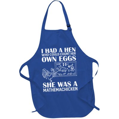 I Had A Hen Who Could Count Her Own Eggs Funny Chicken Lover Apron