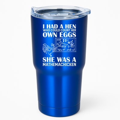 I Had A Hen Who Could Count Her Own Eggs Funny Chicken Lover Tumbler