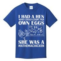 I Had A Hen Who Could Count Her Own Eggs Funny Chicken Lover Kids T-Shirt