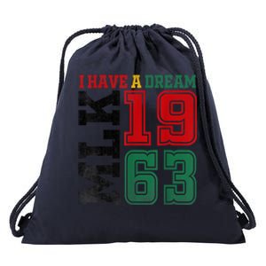 I Have A Dream Black History Month Martin Luther King Day Drawstring Bag