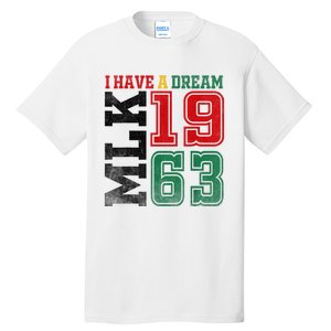 I Have A Dream Black History Month Martin Luther King Day Tall T-Shirt