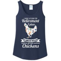 I Have A Plan For Retirement Chicken Farmer Gift Ladies Essential Tank