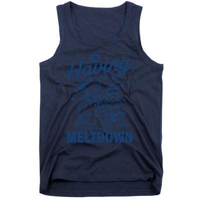 IM Having A Meltdown Funny Snowman Christmas Season Xmas Tank Top