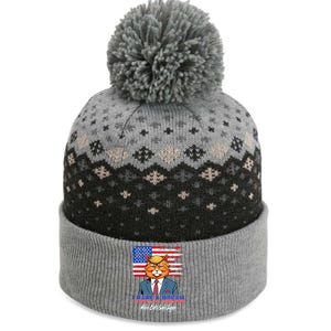 I Have A Dream Make Cats Safe Again Trump Cat Graphic 2024 The Baniff Cuffed Pom Beanie