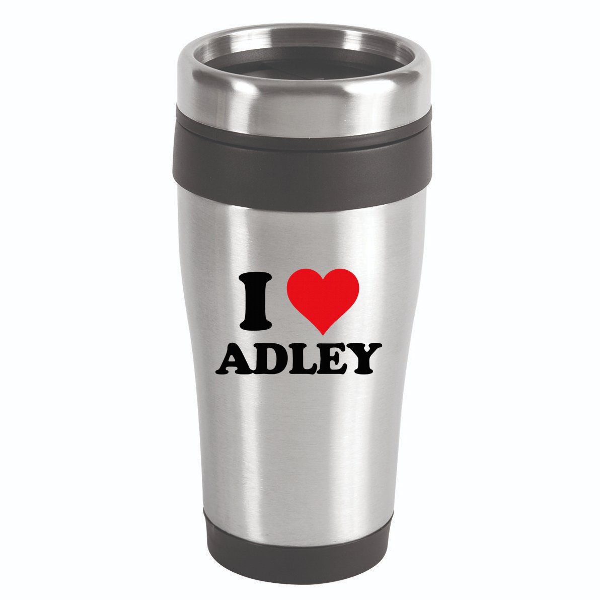 I Heart Adley First Name I Love Personalized Stuff 16oz Travel Tumbler