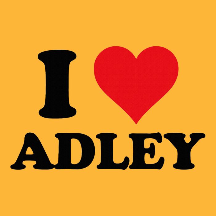 I Heart Adley First Name I Love Personalized Stuff Pom Pom 12in Knit Beanie