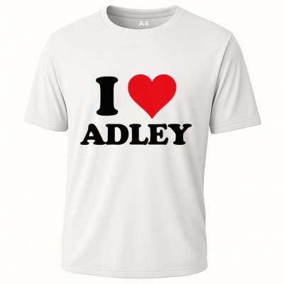 I Heart Adley First Name I Love Personalized Stuff Performance Shirt