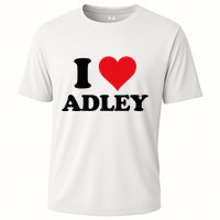 I Heart Adley First Name I Love Personalized Stuff Performance Shirt