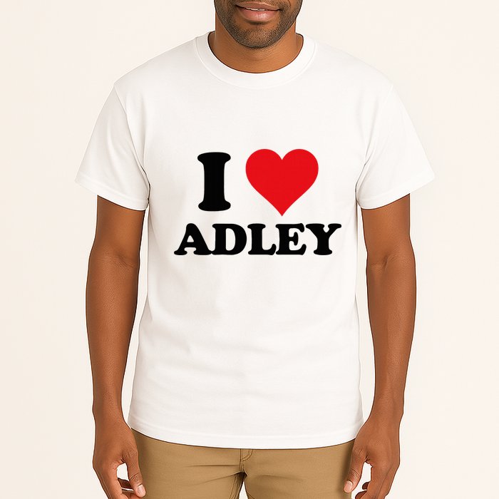 I Heart Adley First Name I Love Personalized Stuff Tall T-Shirt