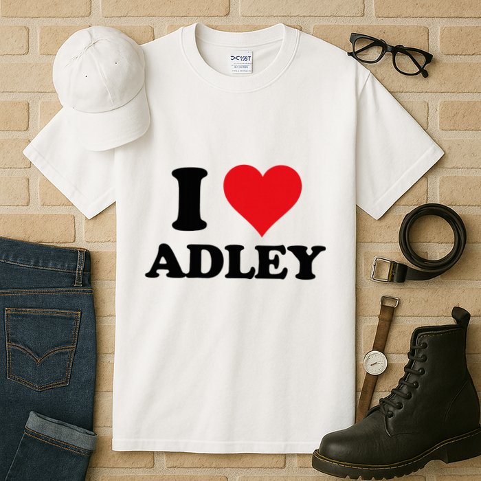 I Heart Adley First Name I Love Personalized Stuff Tall T-Shirt