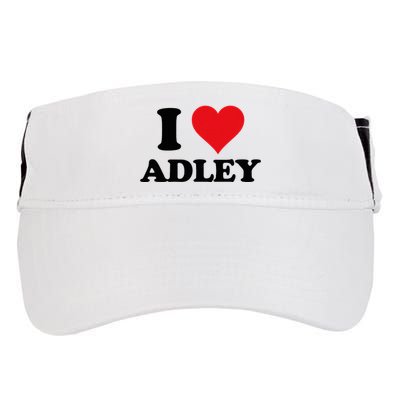I Heart Adley First Name I Love Personalized Stuff Adult Drive Performance Visor