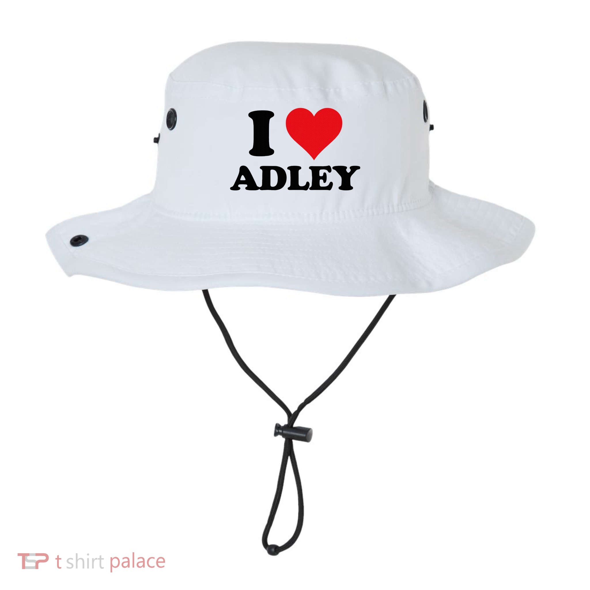 I Heart Adley First Name I Love Personalized Stuff Bucket Hat