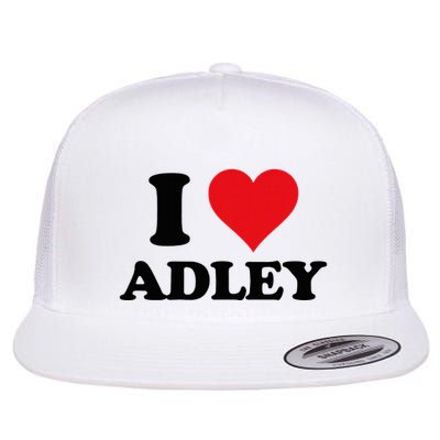 I Heart Adley First Name I Love Personalized Stuff Flatbill Hat