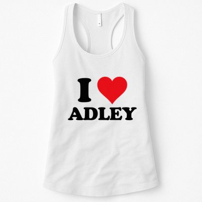 I Heart Adley First Name I Love Personalized Stuff Womens Tank Top