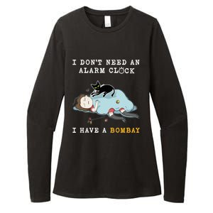 I Have A Bombay Funny Cat Wake Me Up Gift Womens CVC Long Sleeve Shirt