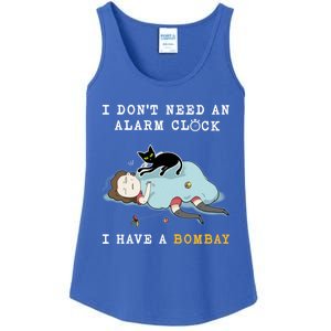 I Have A Bombay Funny Cat Wake Me Up Gift Ladies Essential Tank