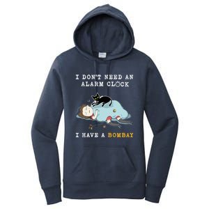 I Have A Bombay Funny Cat Wake Me Up Gift Women's Pullover Hoodie