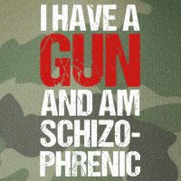 I Have A Gun And Am Schizophrenic Legacy Tie Dye Trucker Hat