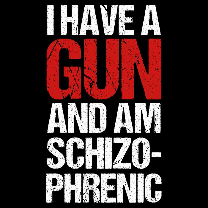 I Have A Gun And Am Schizophrenic 16 in Basic Backpack