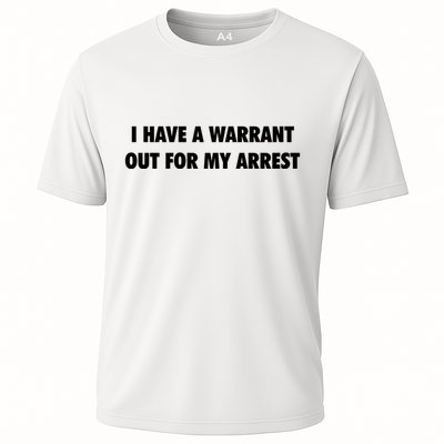 I Have A Warrant Out For My Arrest 2000s Celebrity Inspired Performance Shirt