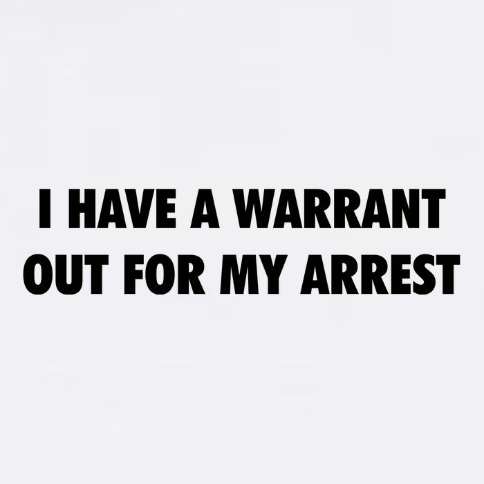 I Have A Warrant Out For My Arrest 2000s Celebrity Inspired Wool Snapback Cap