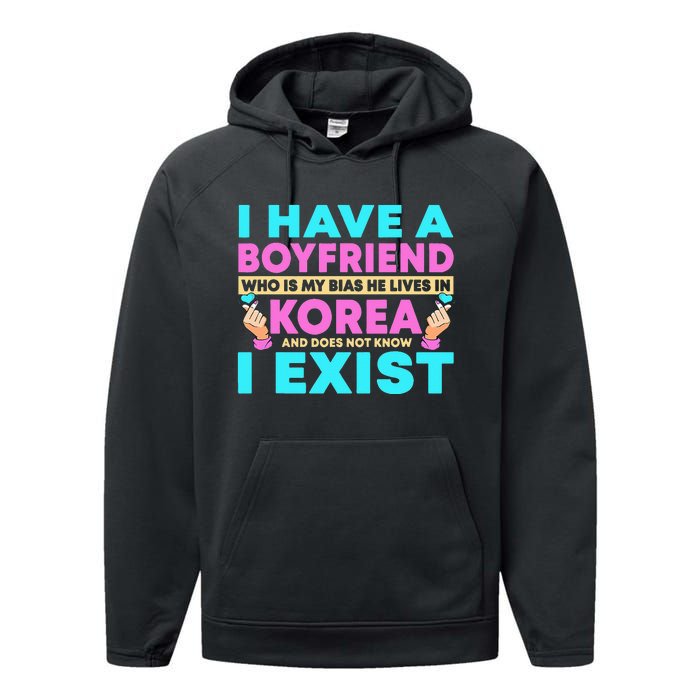 I Have A Boyfriend Who Is My Bias Korean Kdrama Kpop Lover Performance Fleece Hoodie