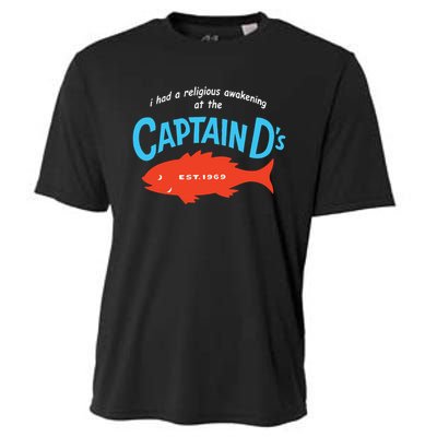 I Had A Religious Awakening At The Captain Ds Est 1969 Cooling Performance Crew T-Shirt