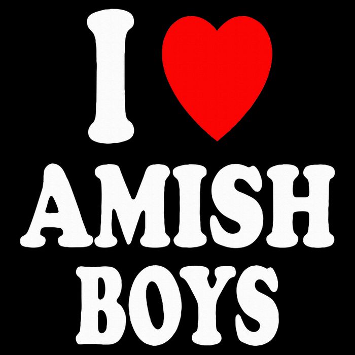 I Heart Amish Attraction Handsome Hot Sexy Cooling Performance Crew T-Shirt