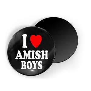 I Heart Amish Attraction Handsome Hot Sexy Magnet