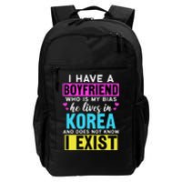 I Have A Boyfriend Who Is My Bias Kpop Lover Kdrama Korean Daily Commute Backpack