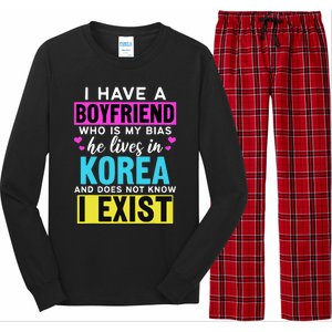 I Have A Boyfriend Who Is My Bias Kpop Lover Kdrama Korean Long Sleeve Pajama Set