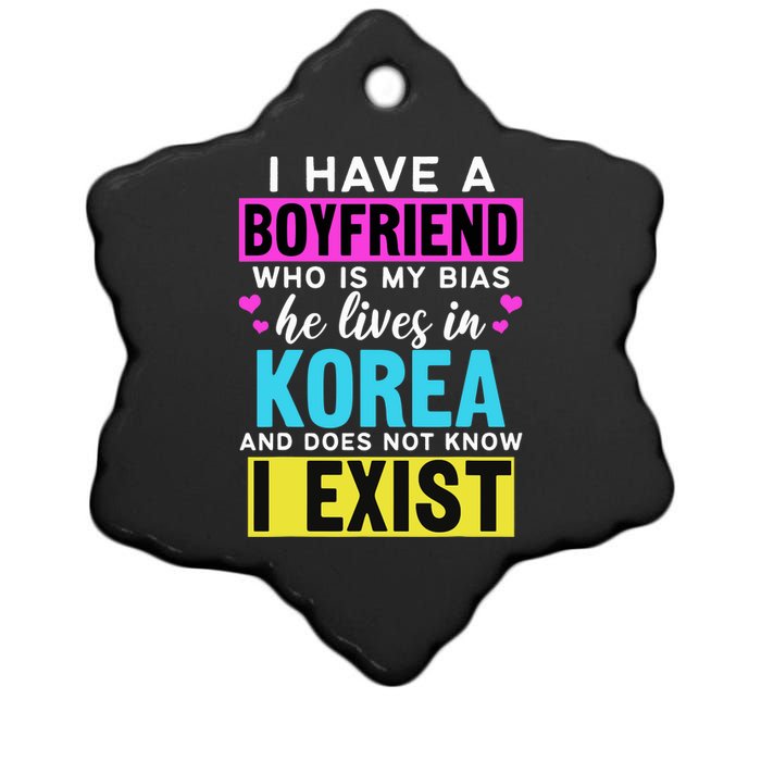 I Have A Boyfriend Who Is My Bias Kpop Lover Kdrama Korean Ceramic Star Ornament