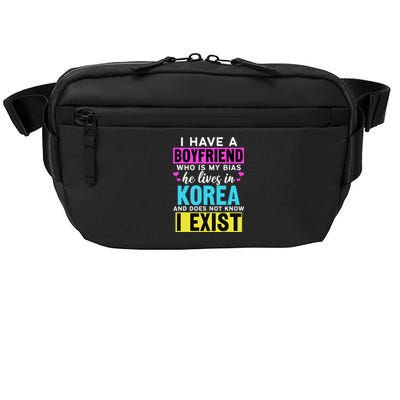 I Have A Boyfriend Who Is My Bias Kpop Lover Kdrama Korean Crossbody Pack