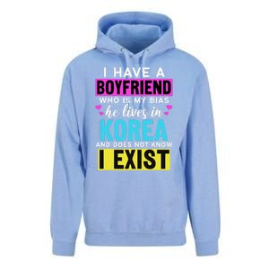 I Have A Boyfriend Who Is My Bias Kpop Lover Kdrama Korean Unisex Surf Hoodie