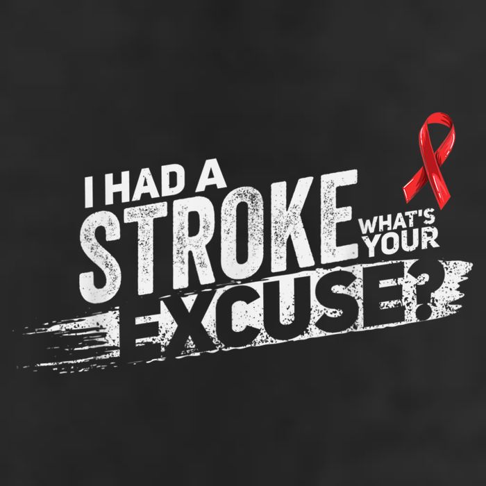 I Had A Stroke Whats Your Excuse Funny Stroke Survivor 25L Jumbo Tote