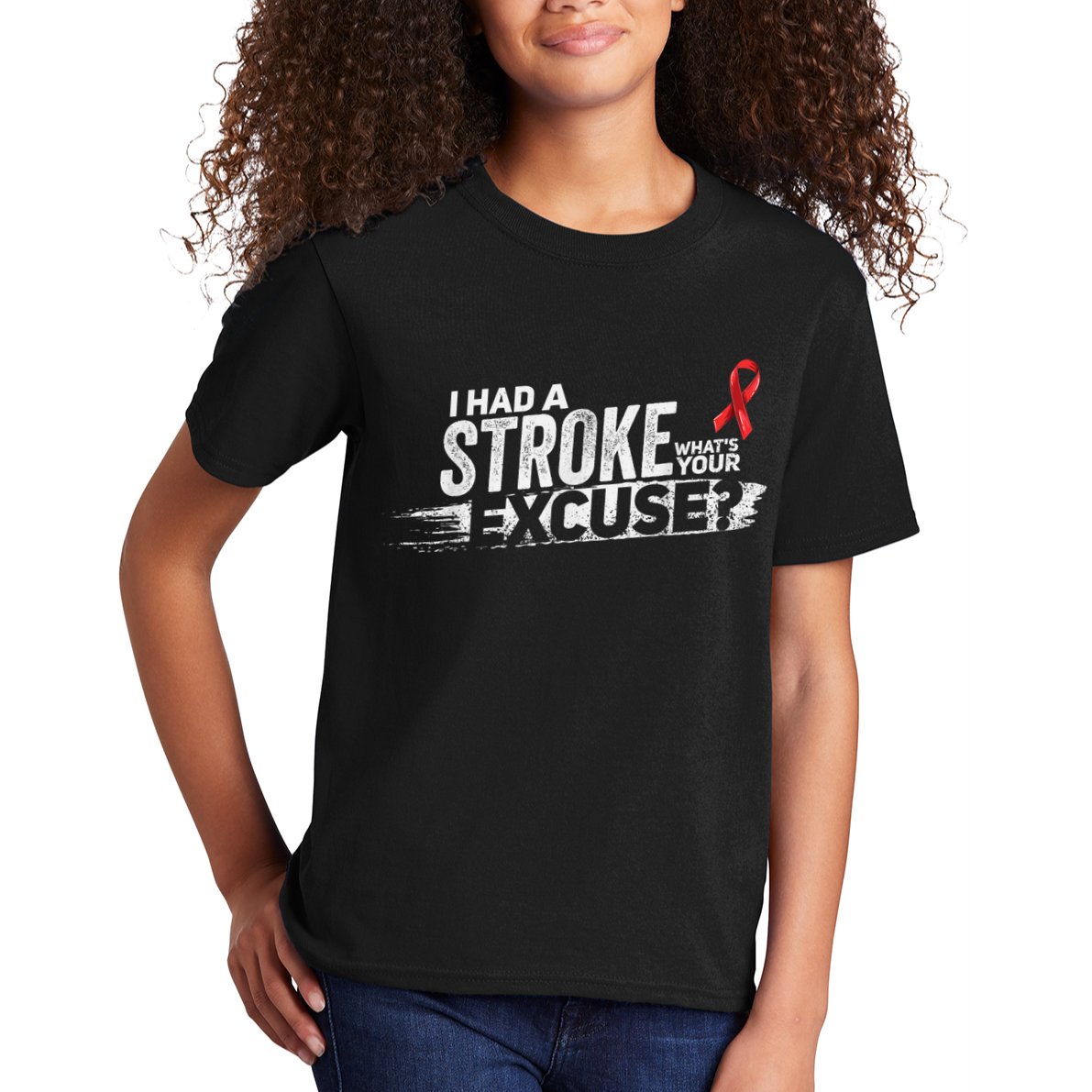 I Had A Stroke Whats Your Excuse Funny Stroke Survivor Kids T-Shirt
