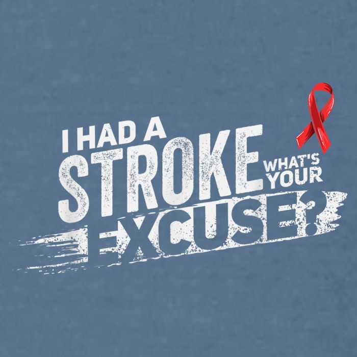 I Had A Stroke Whats Your Excuse Funny Stroke Survivor Garment-Dyed Sweatshirt