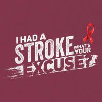 I Had A Stroke Whats Your Excuse Funny Stroke Survivor 16oz Travel Tumbler