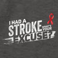 I Had A Stroke Whats Your Excuse Funny Stroke Survivor Vector Backpack