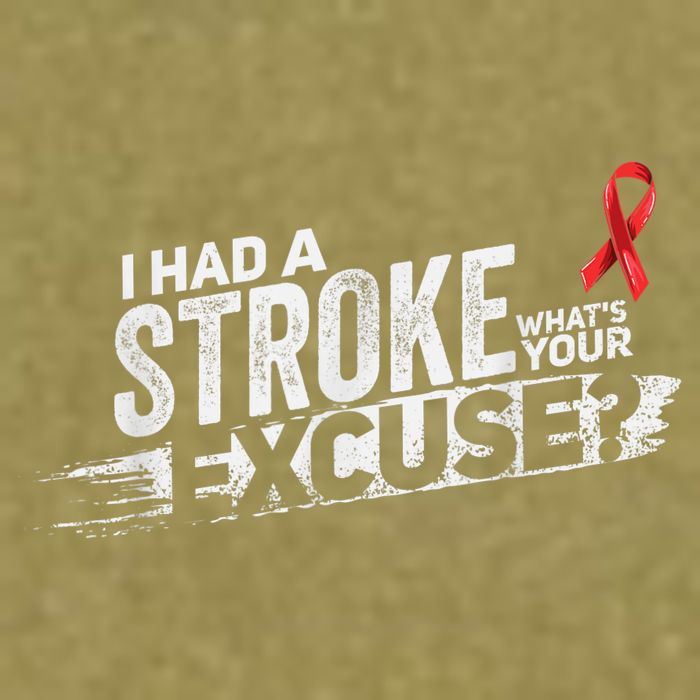 I Had A Stroke Whats Your Excuse Funny Stroke Survivor Garment-Dyed Women's Muscle Tee