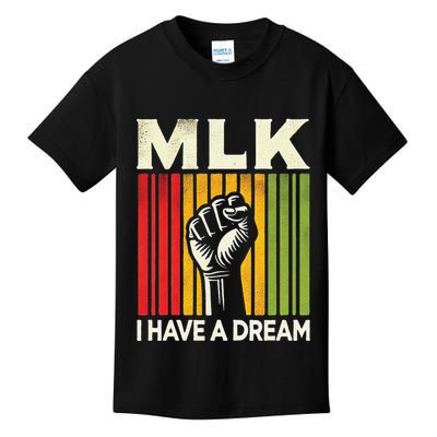 I Have A Dream Martin Luther King Jr Mlk Day Gift Kids T-Shirt